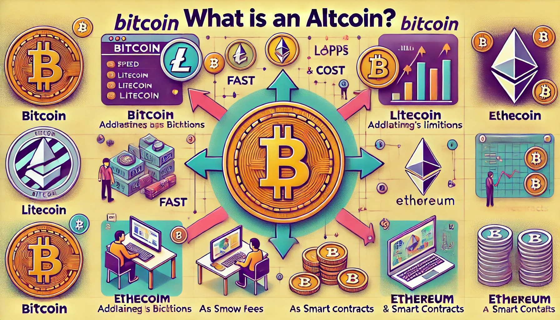 암호화폐는 비트코인 말고도 있다! 