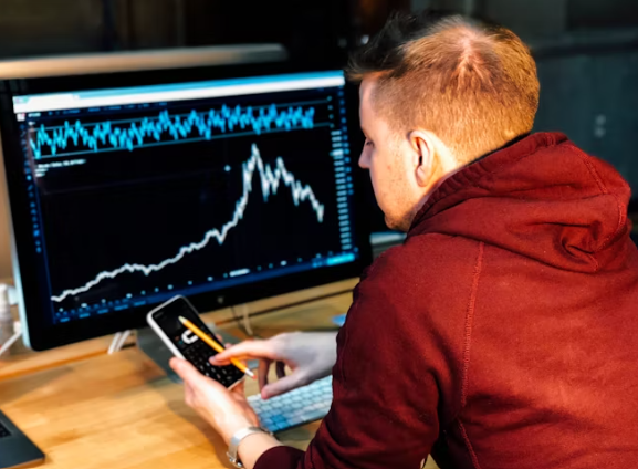 그래프를 확인하는이미지