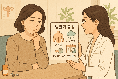 갱년기 증상 자가 체크리스트 – 나에게도 시작된 걸까?