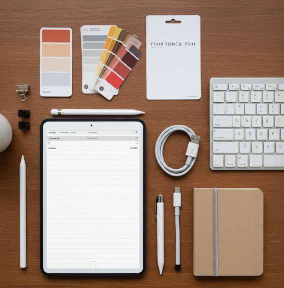 도구와 파일 세팅