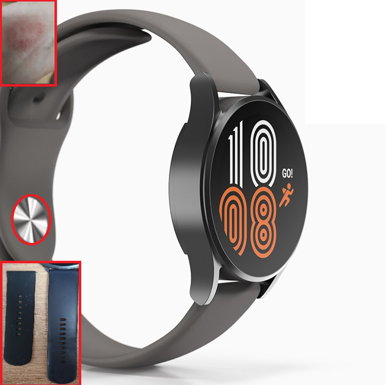 신지모루 실리콘 밴드 스트랩