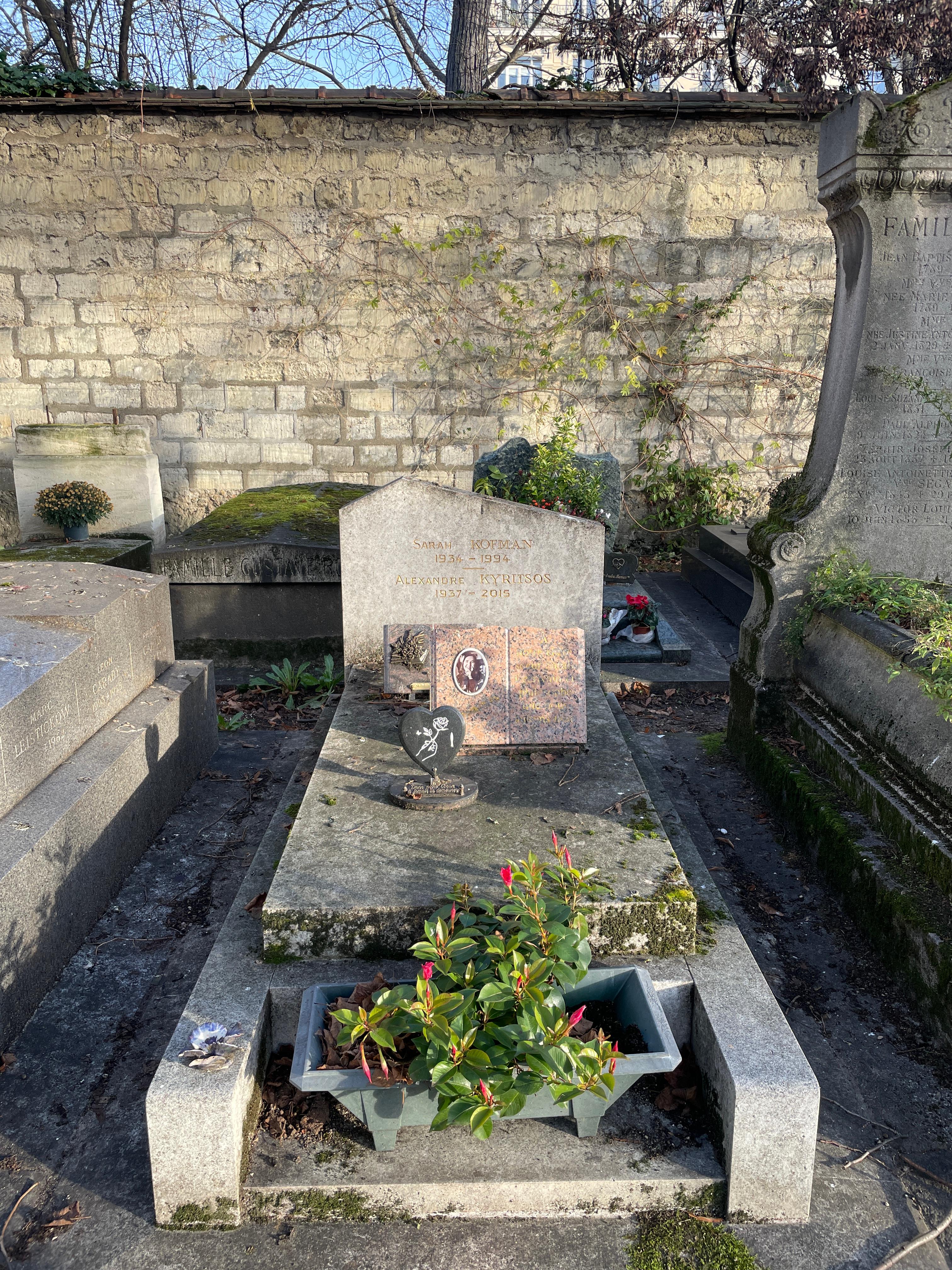 몽파르나스 묘지, 사라 코프만