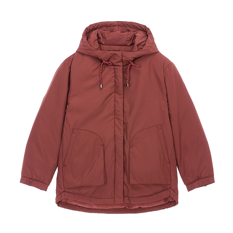 지센 여성 후드 숏 패딩 점퍼 KR LCJPKA71