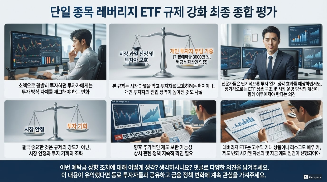 레버리지 ETF 규제 최종 종합 관점