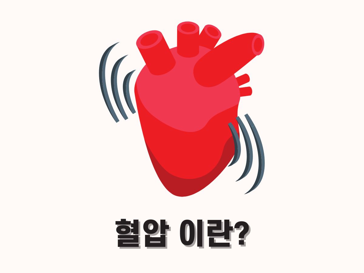 혈압 이란