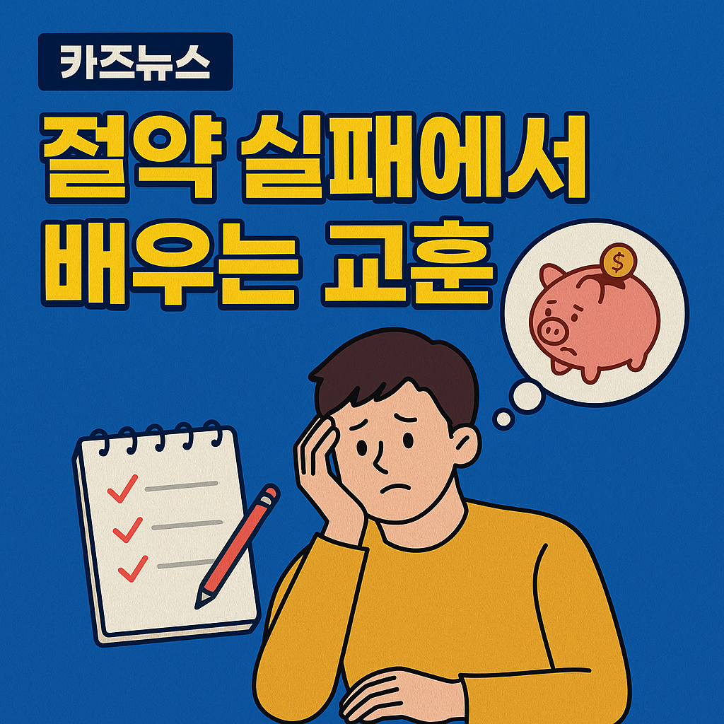 절약 실패에서 배우는 교훈