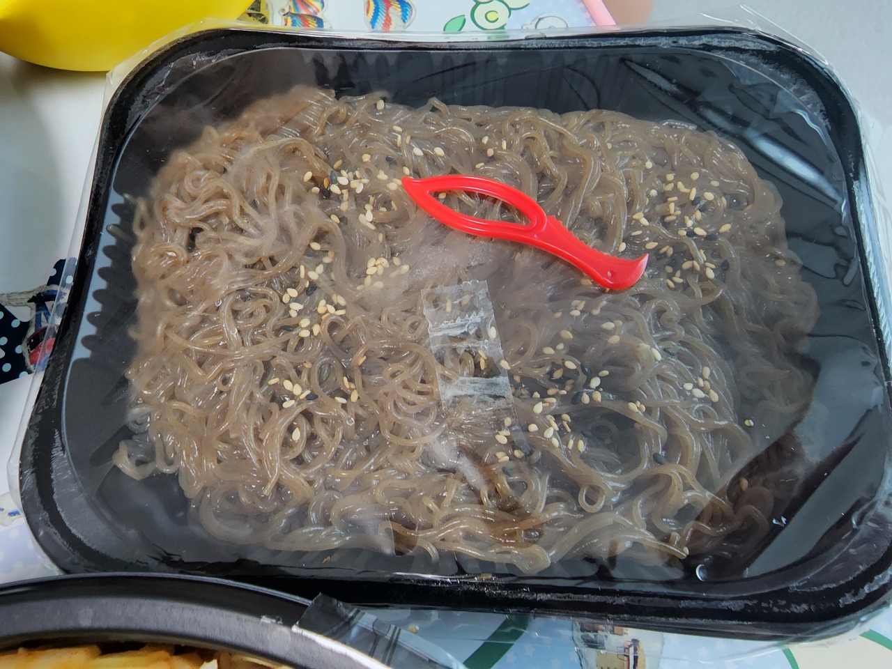 육회 물회 냉면사리