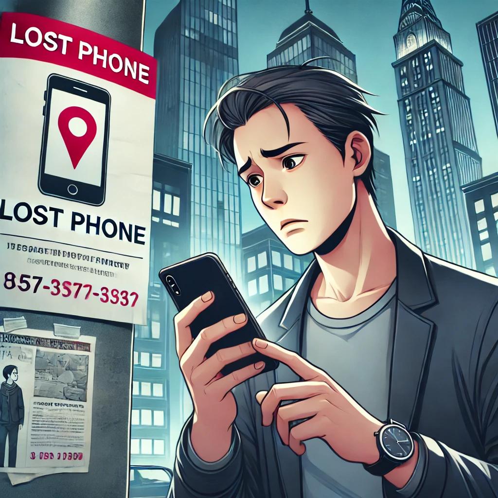 핸드폰 분실조회