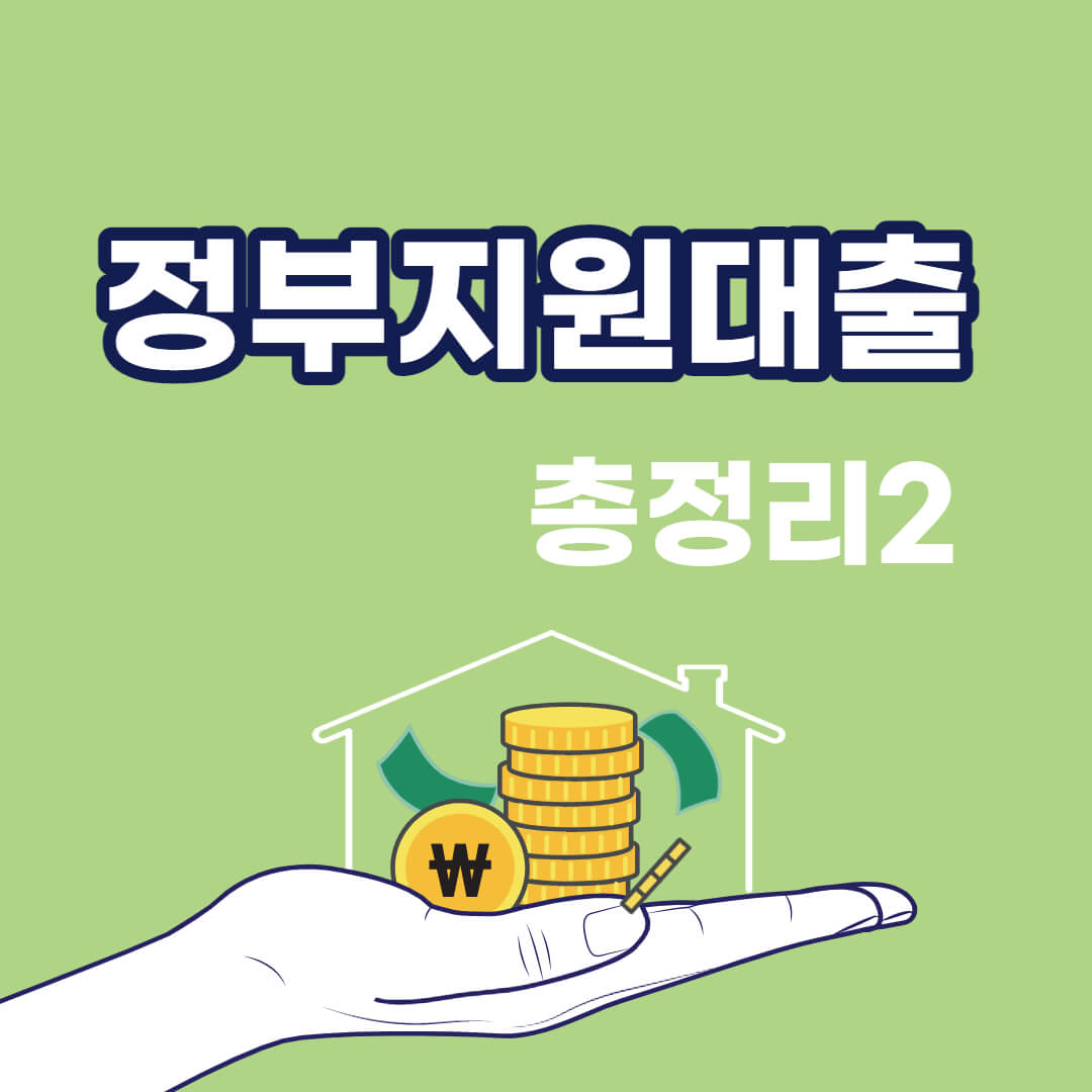 정부지원자금-저금리대출
