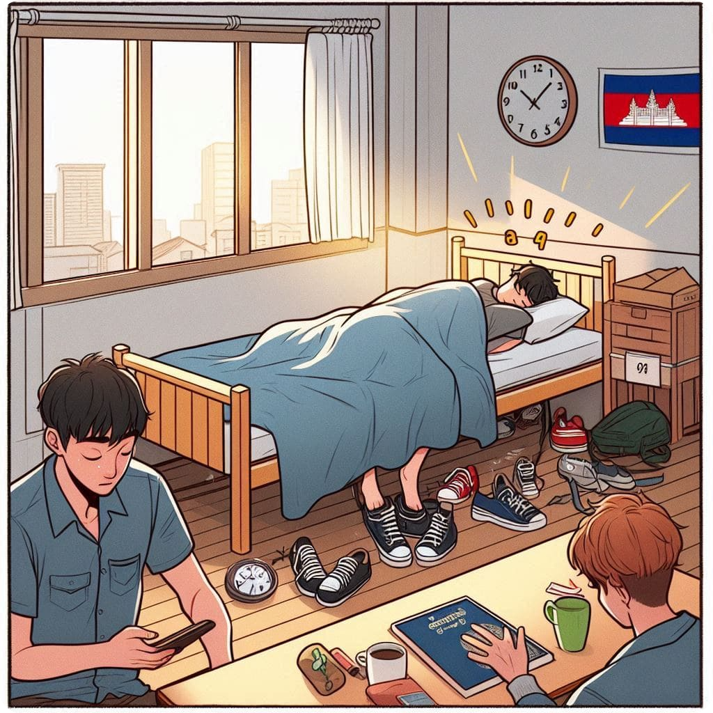 The fateful border brought about by shoes in Cambodia