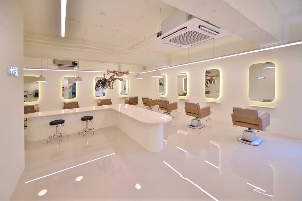 미용실휴게공간