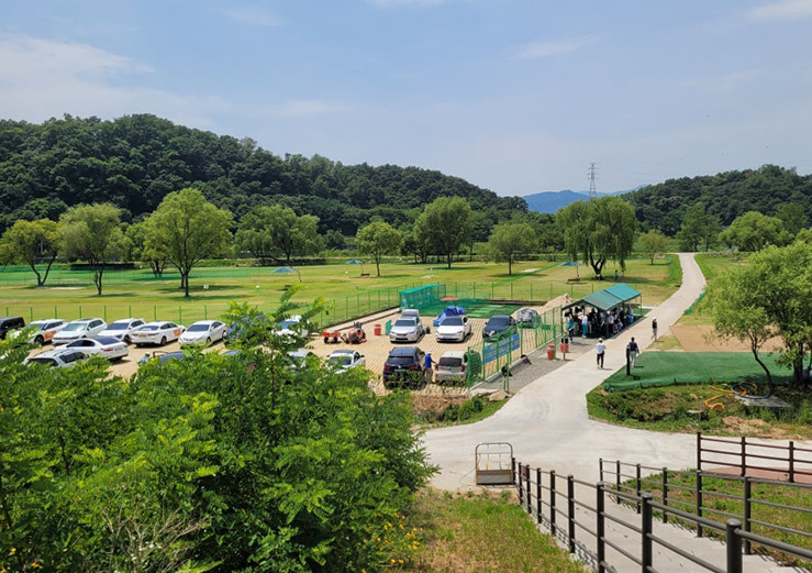 강원도 춘천시 소양강파크골프장 소개