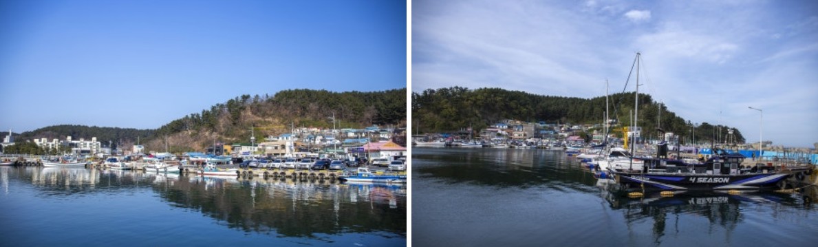 포항 곤륜산 해변