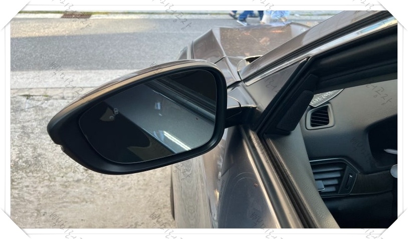 혼다 어코드 사이드미러 속커버 깜박이 수리 완료 후 거울부