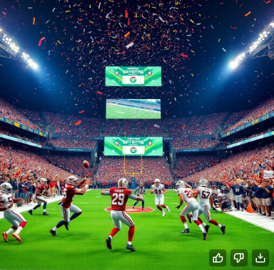 슈퍼볼 경기 장면