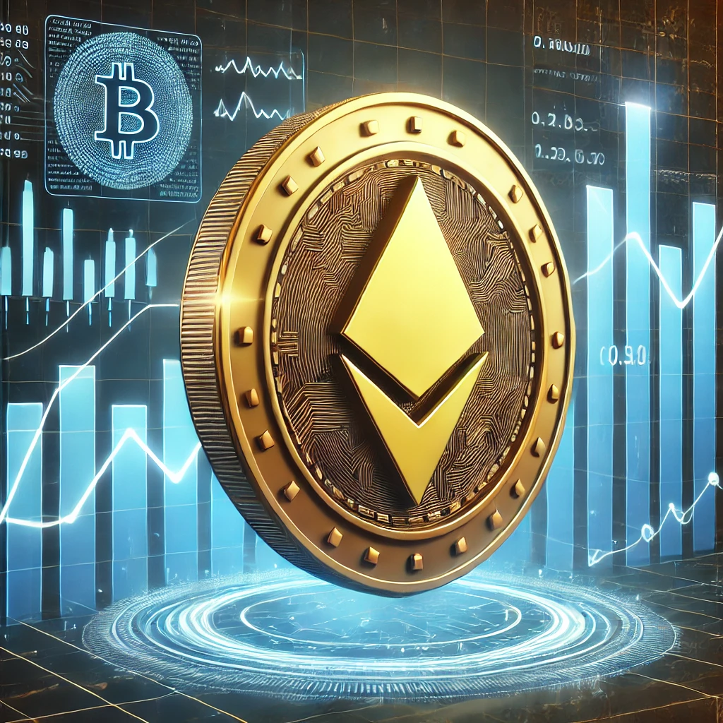 안전한 디지털 코인과 금융 그래프