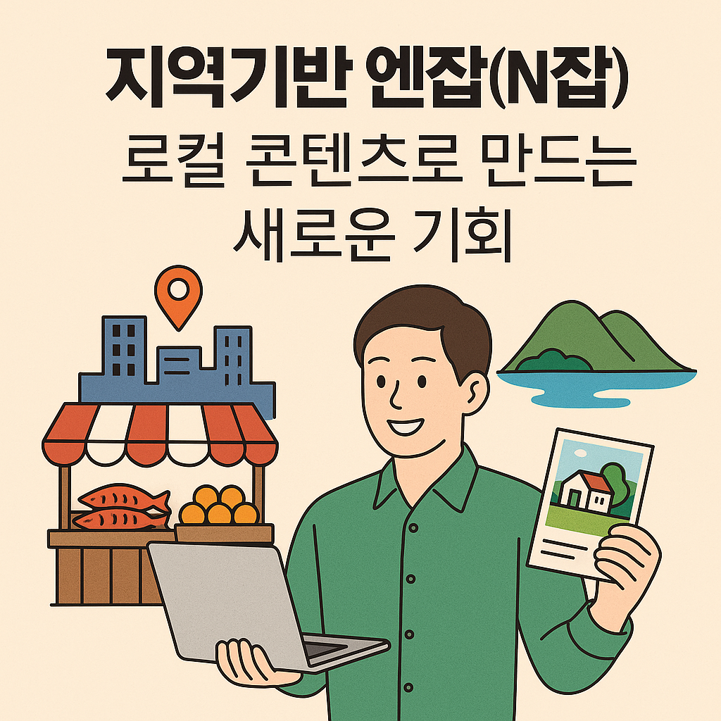 지역기반 엔잡(N잡) 로컬 콘텐츠로 만드는 새로운 기회