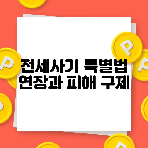전세사기 특별법 연장과 피해 구제, 실수요자가 체감하는 효과 검증하기
