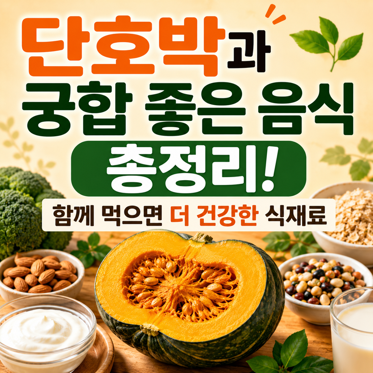 단호박과 궁합 좋은 음식