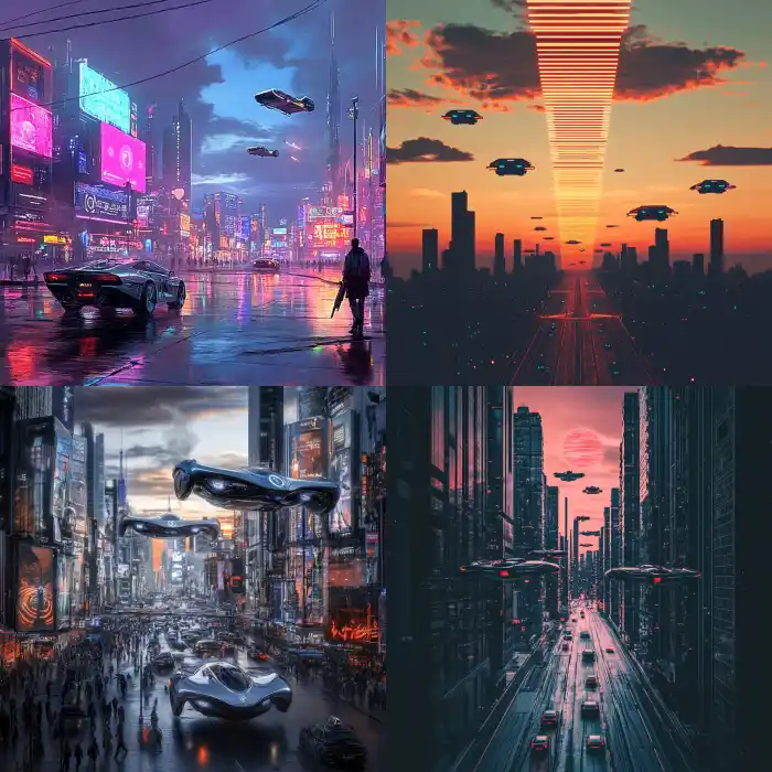 chaos 값을 25로 설정해서 만들어진 이미지 2