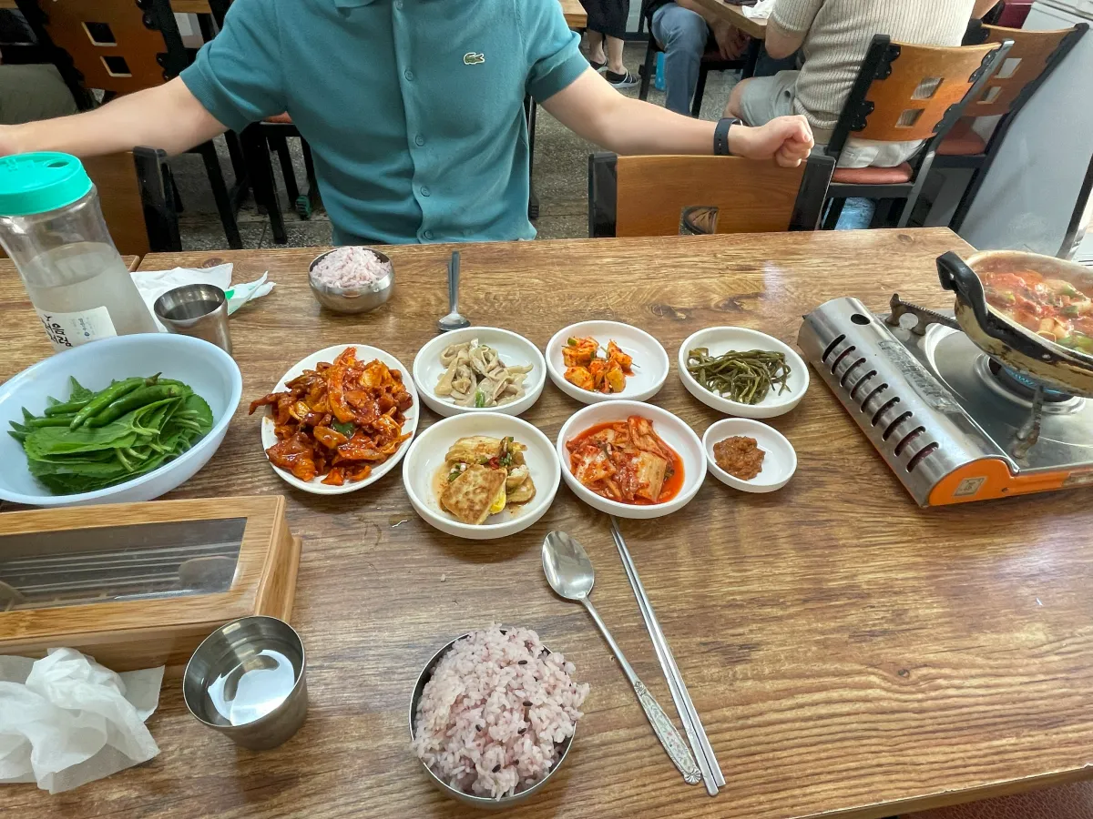 마포역-호남식당-제육-동태찌개