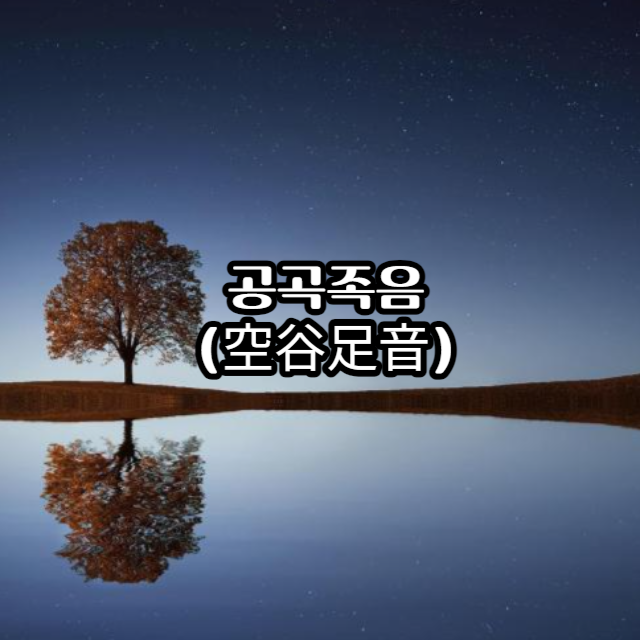 공곡족음