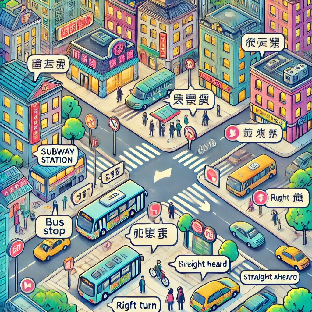 다양한 상황별 길 물어 보기 표현