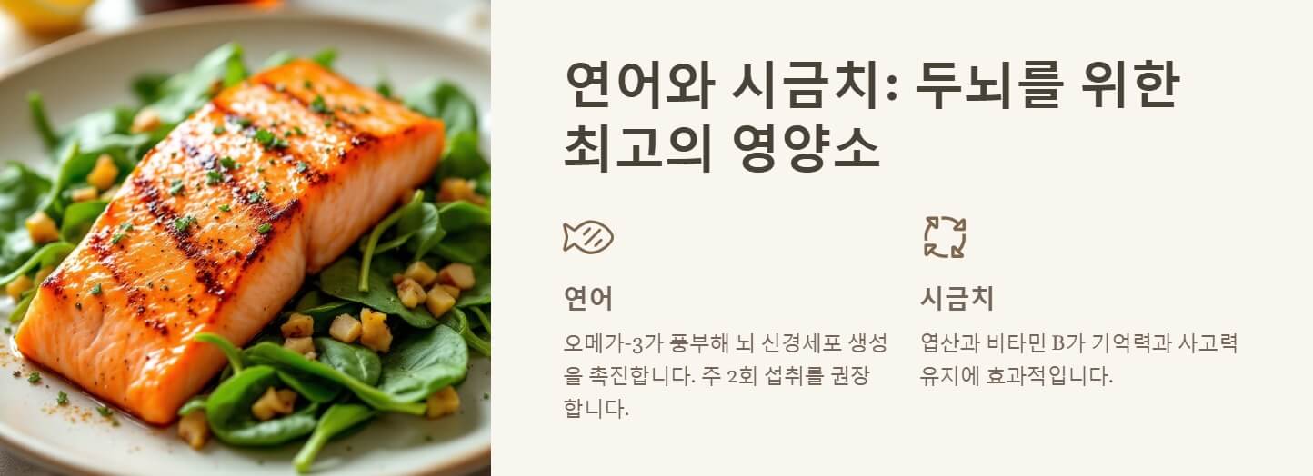 기억력 좋아지는 방법 음식