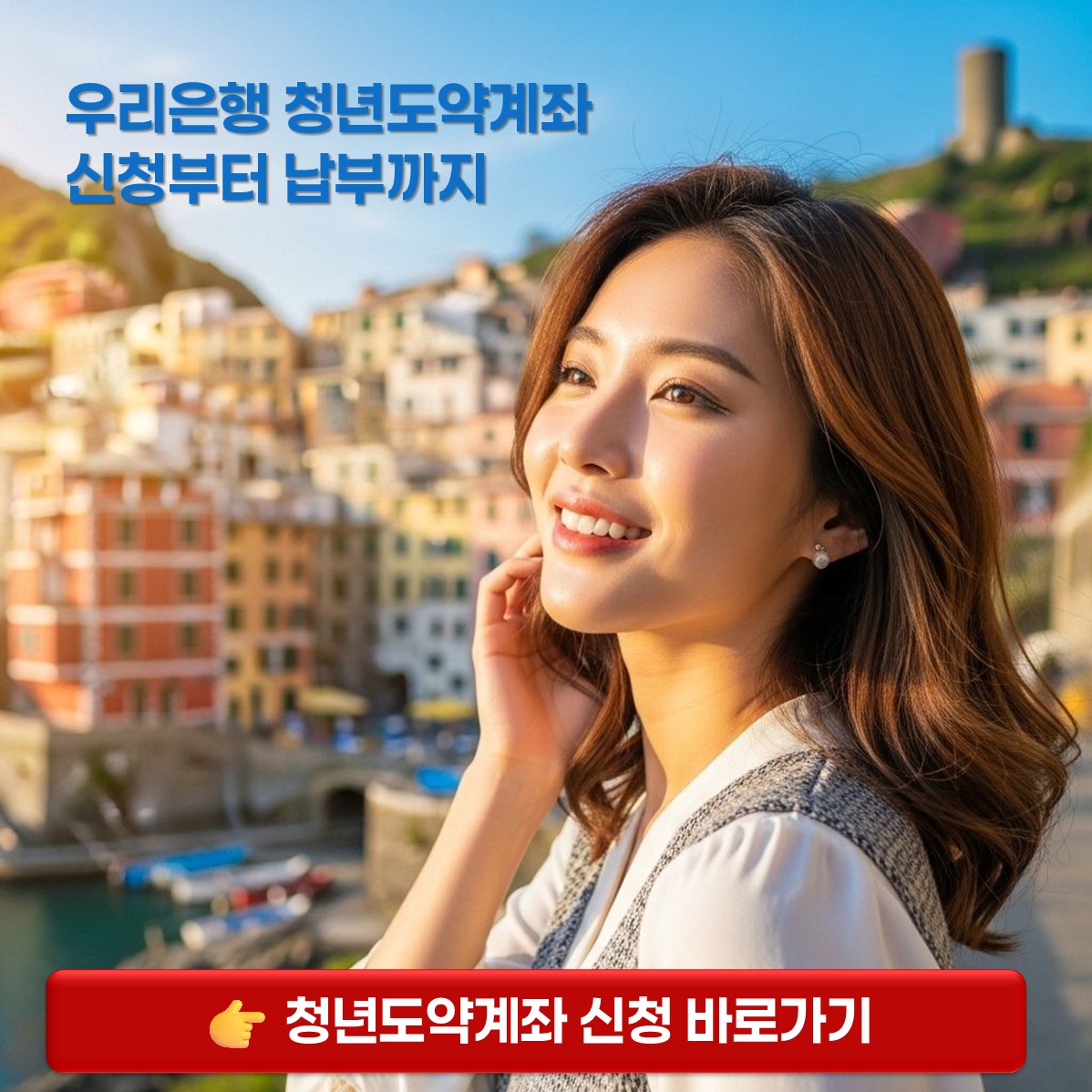 우리은행 청년도약계좌 카드뉴스 표지