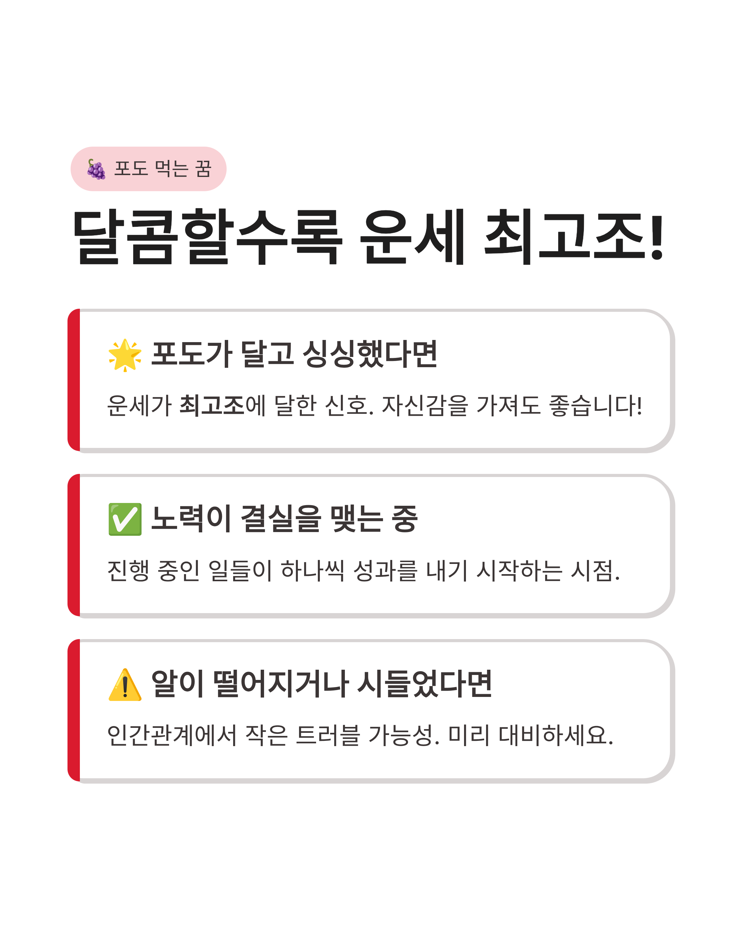 포도꿈 해몽 포도 먹는 꿈 따는 꿈 태몽까지! 주렁주렁 열리는 대박 행운의 징조는?