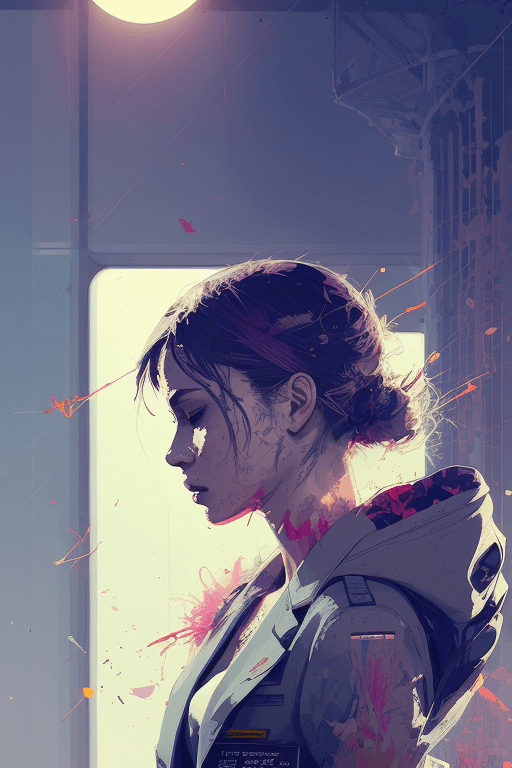 Playground AI로 생성한 그림(2) - 혼자 떠나는 배낭 여행