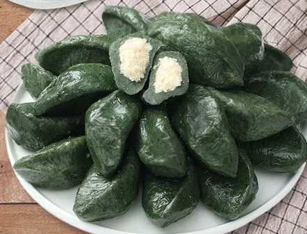 한국의 떡 종류 모시떡