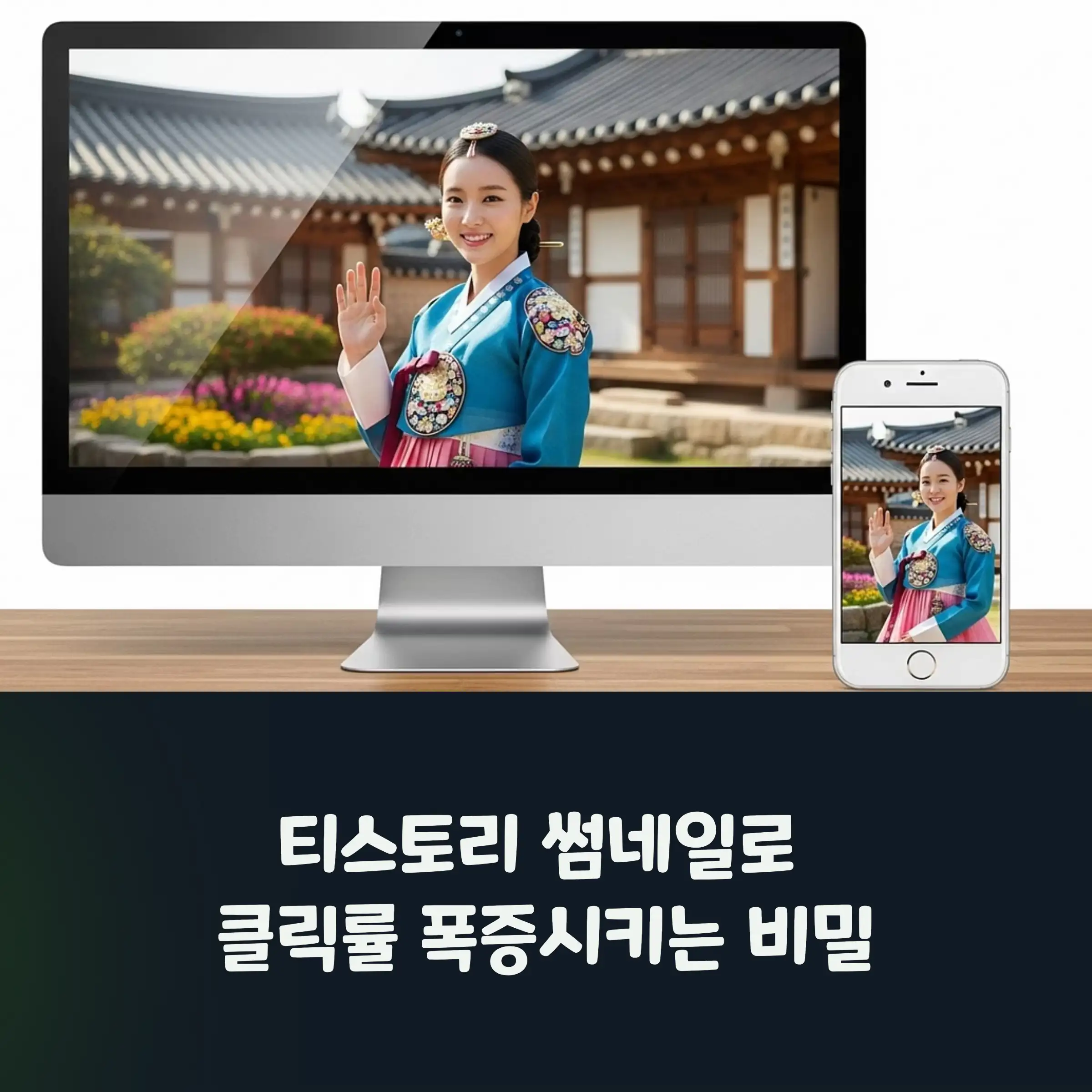 좋은 썸네일은 클릭률을 폭증시킵니다.