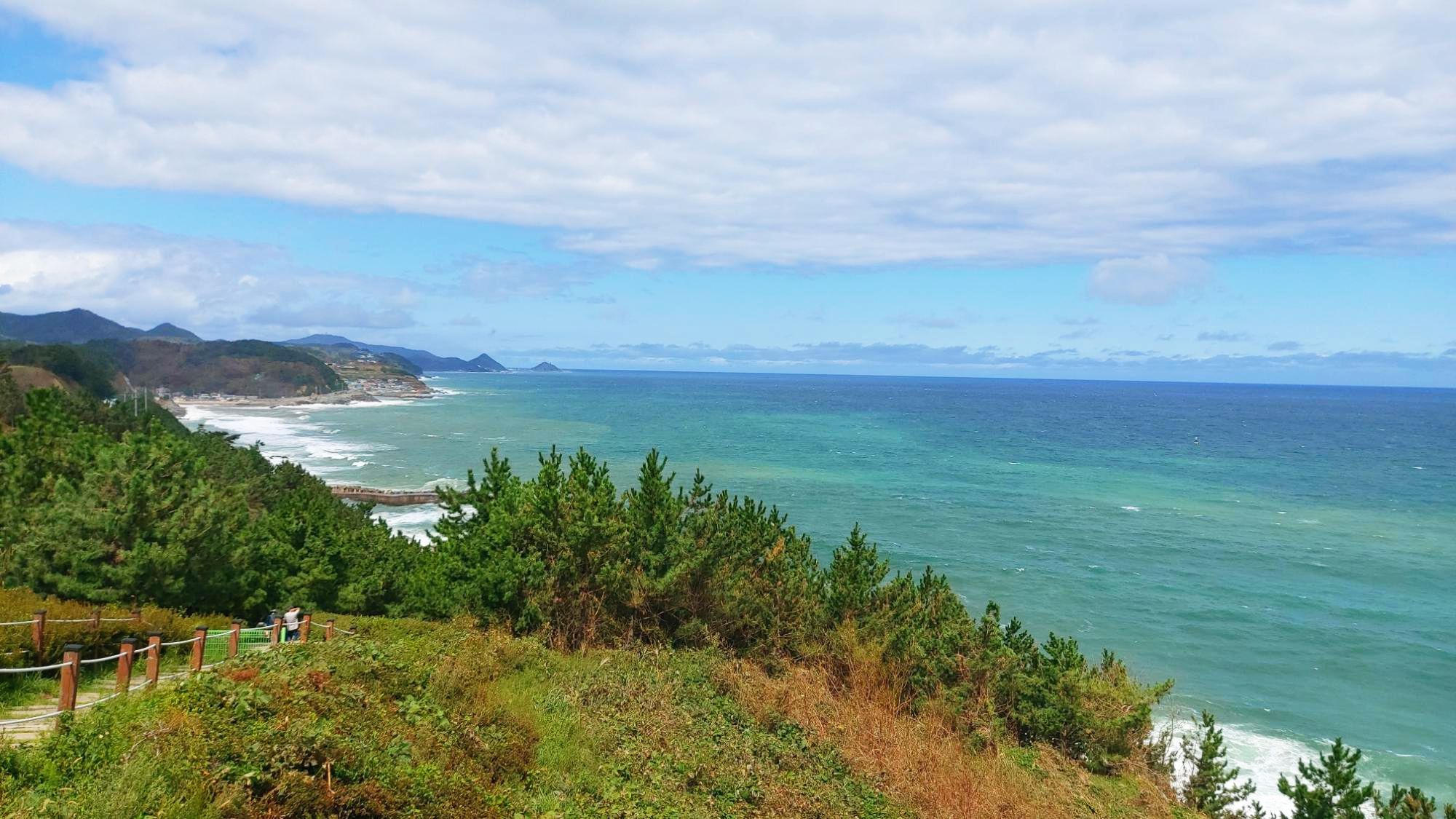 경북 영덕군 동해바다