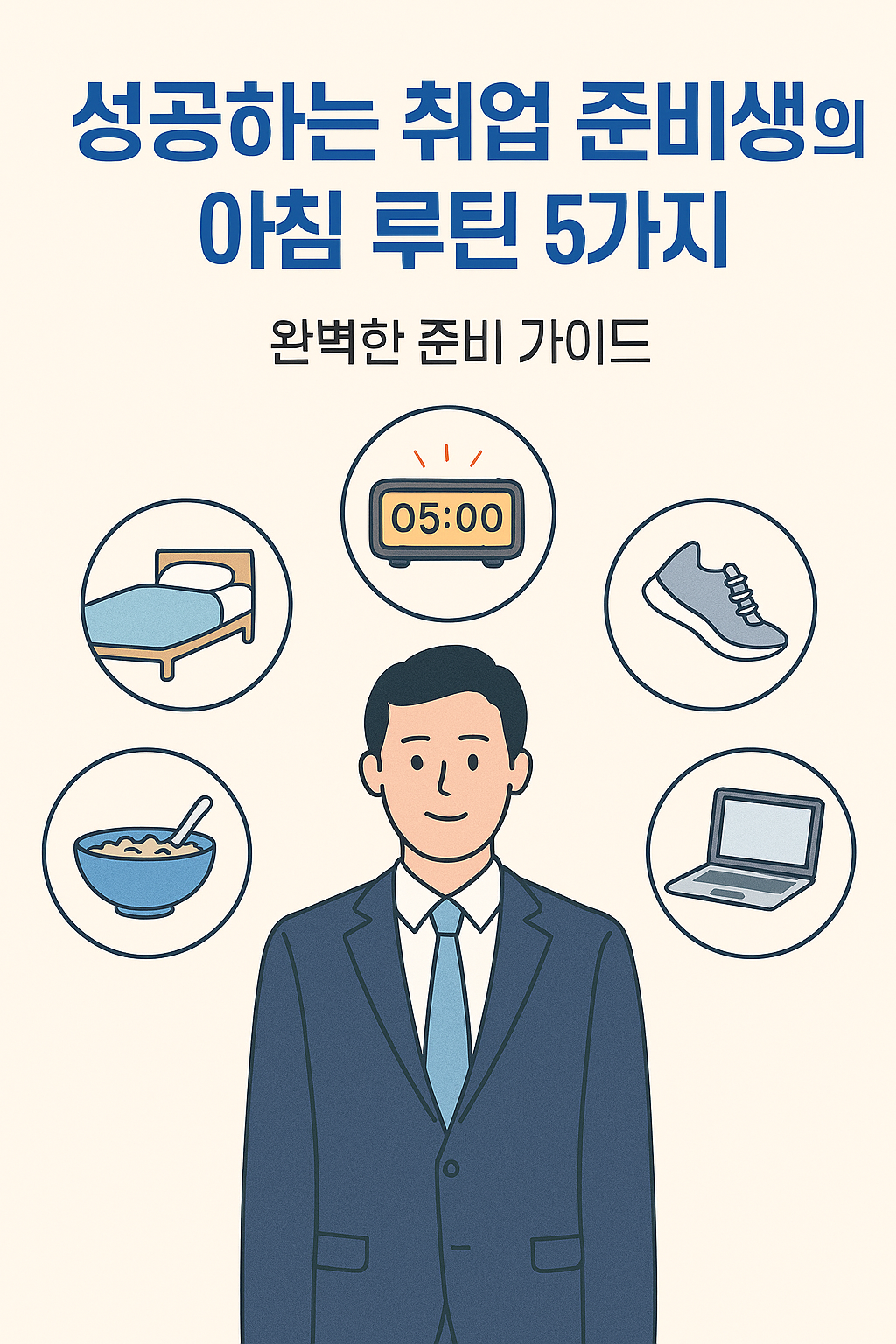 성공하는 취업 준비생의 아침 루틴 5가지