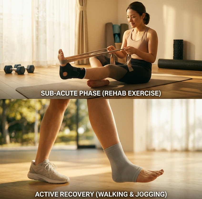 발목 부상 재활 발목보호대 추천