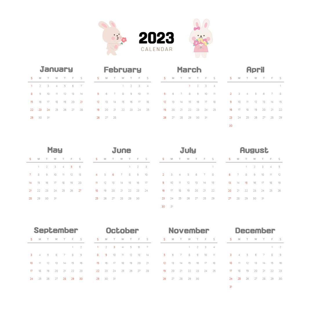 2023년 공휴일
