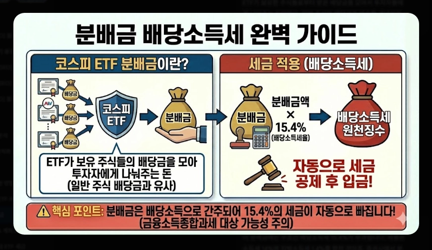 코스피 ETF 세금 총정리 [2026년 최신] 증권거래세 부활&middot;배당소득세&middot;종합과세 피하는 법