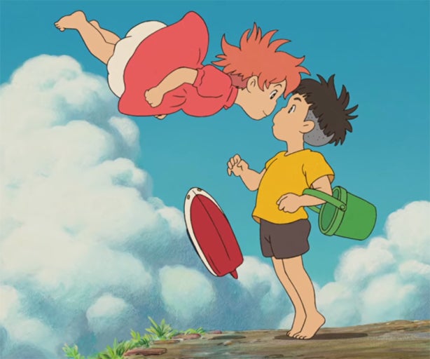 벼랑위의 포뇨 남자아이와 여자아이