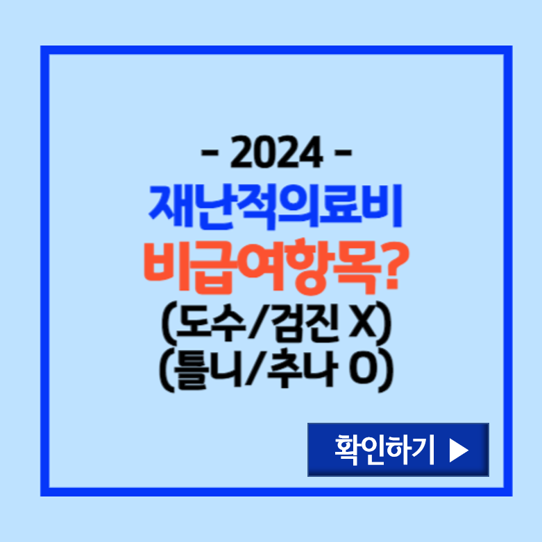 재난적의료비 지원대상