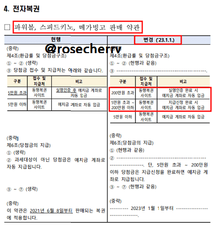 동행복권-사이트-이용약관-전자복권-파워볼-스피드키노-메가빙고-23.1.1변경