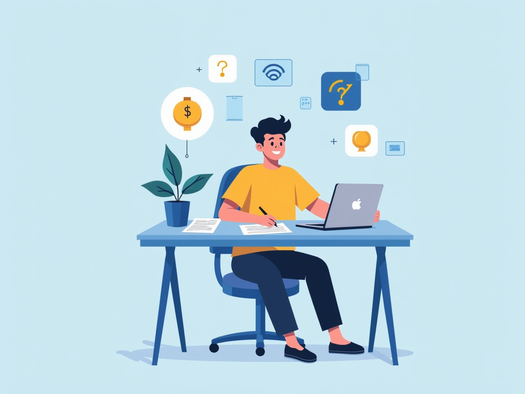 청년도약계좌를 신청하는 모습