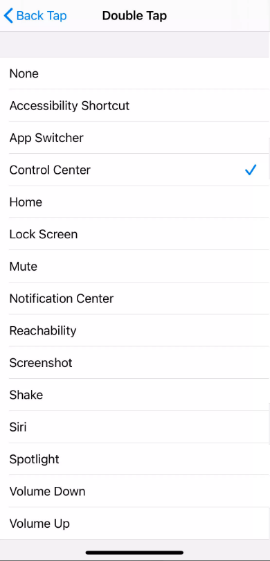 아이폰 iOS14 백탭 기능 사용하기