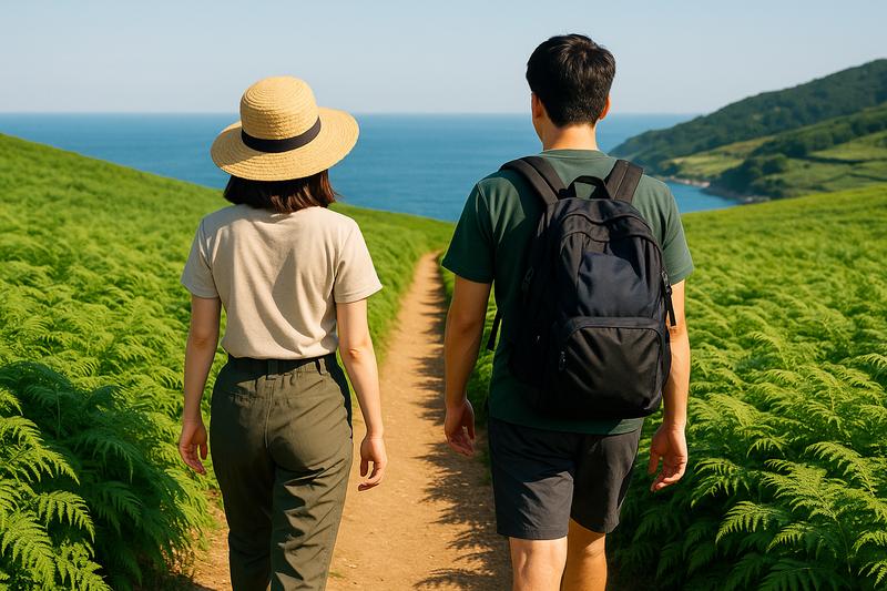 한국의 토스카나, 위대한 유산 66경 '남해 고사리밭길'