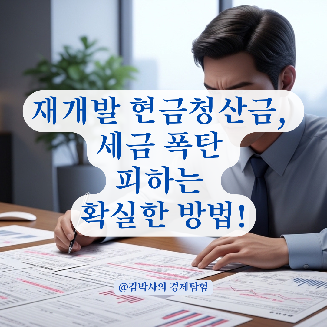 재개발 현금청산금 수령 시 양도소득세 신고 의무와 대상 기준은 어떻게 될까?