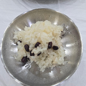 김명희 팥죽 찰밥