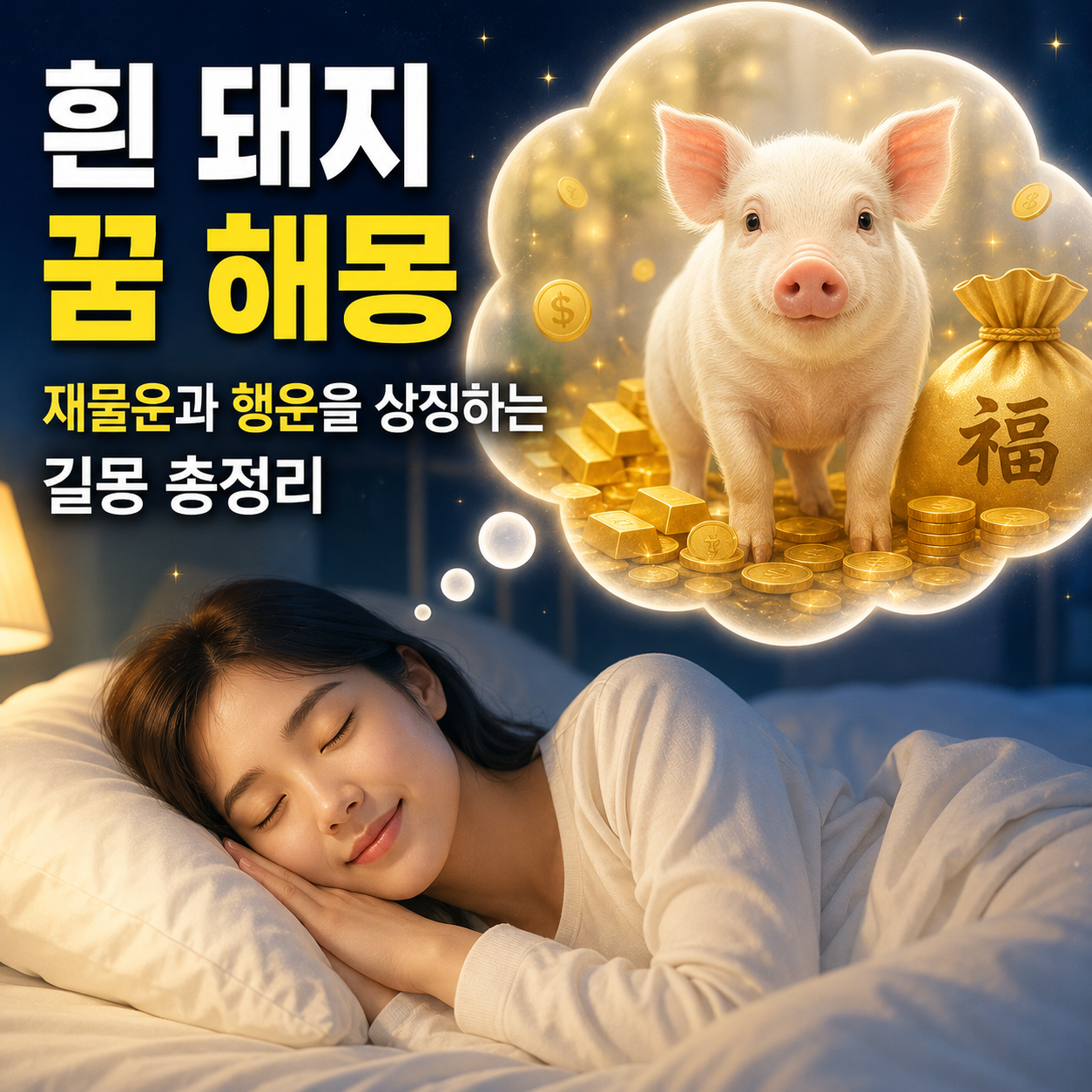 흰 돼지 꿈