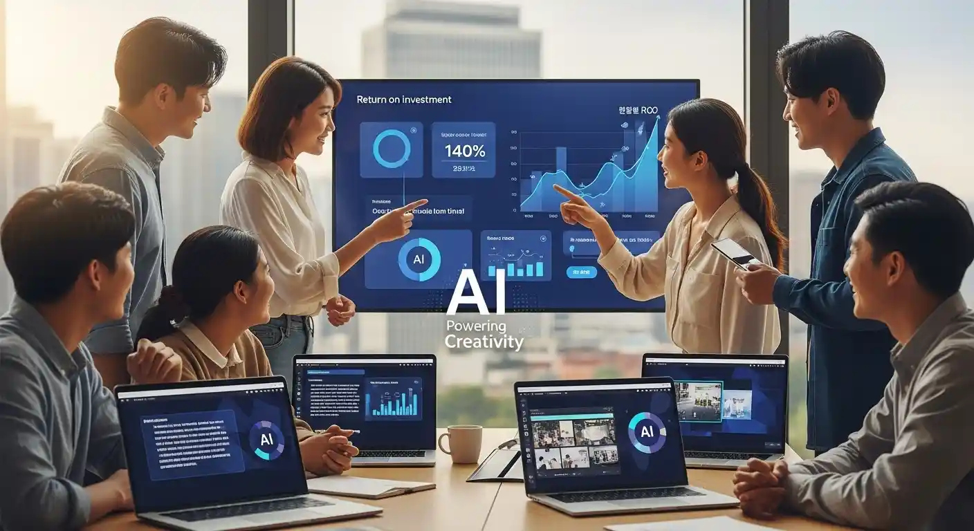 <img src="ai_tools_reducing_startup_content_burden_and_proving_roi.webp" alt="AI 도구가 창업 초기 콘텐츠 제작 부담을 줄이며 ROI를 객관적으로 증명하는 모습, 이미지 입니다">