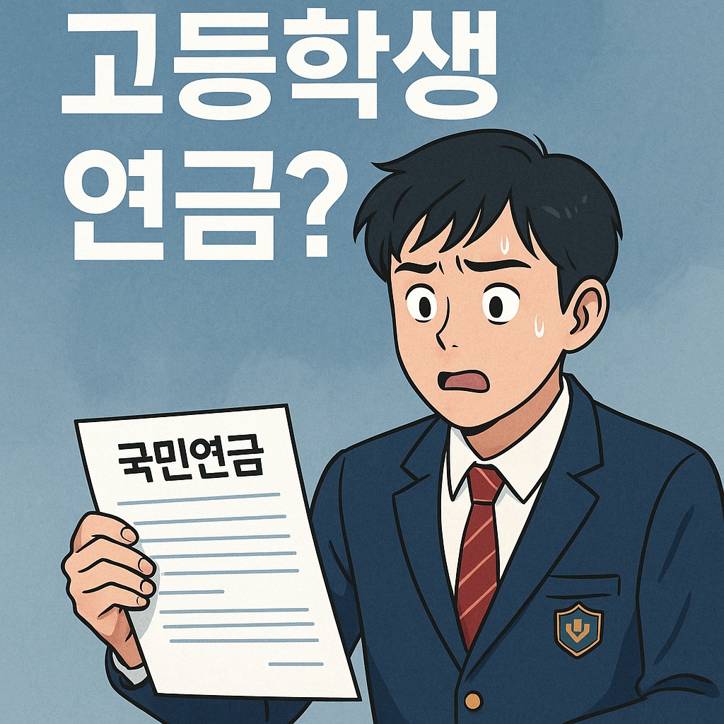 고등학생 국민연금 해지 안 된다면? 2025년 자동가입 제도의 진실