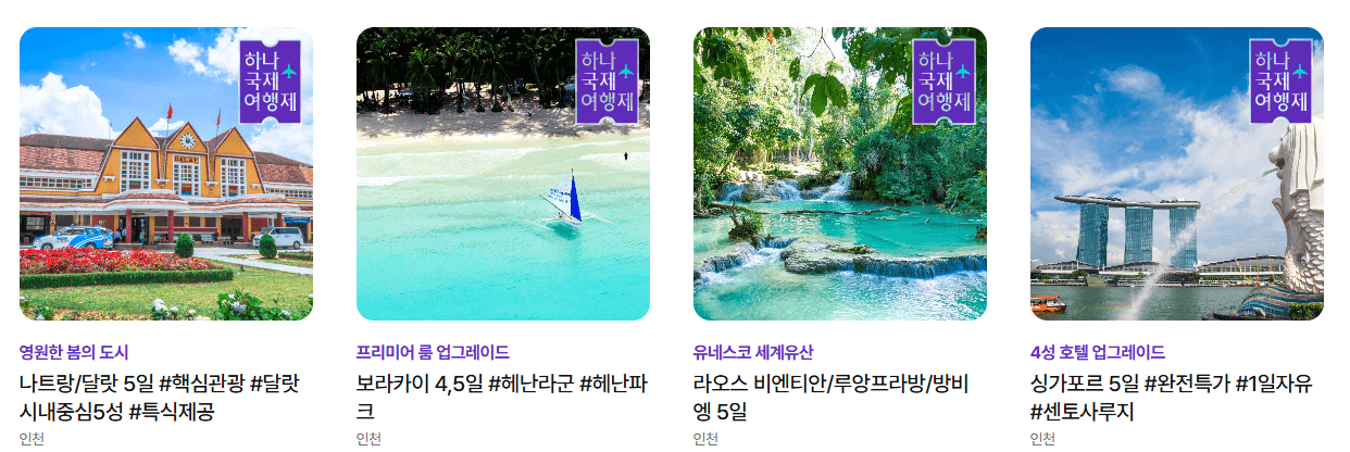 하나국제여행제